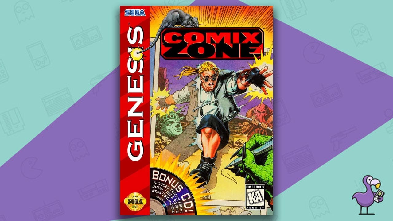 Comix Zone Cover Art - Sega Classics Space Channel 5 And Comix Zone Movies Heading To The Big Screen!