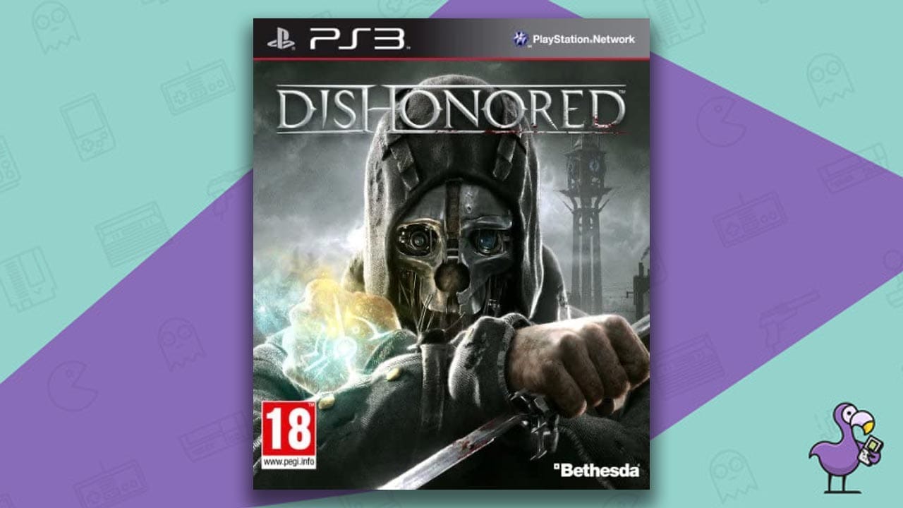 Dishonored game case cover art