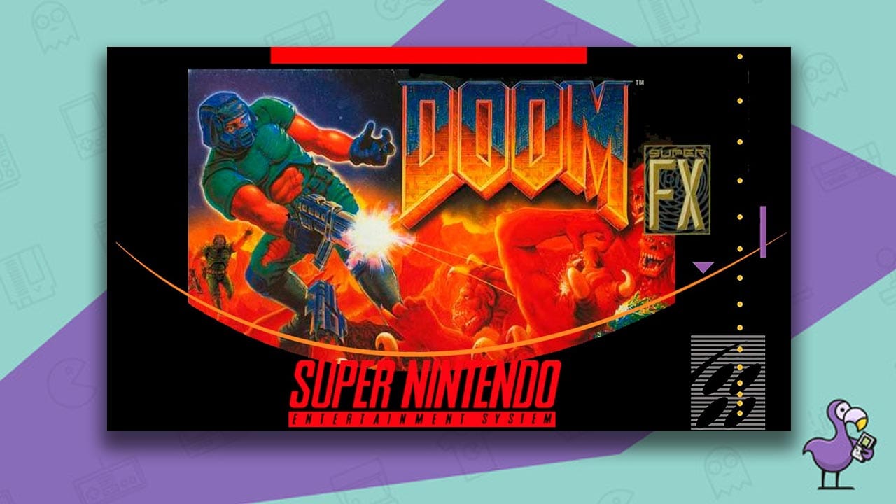 Doom SNES case