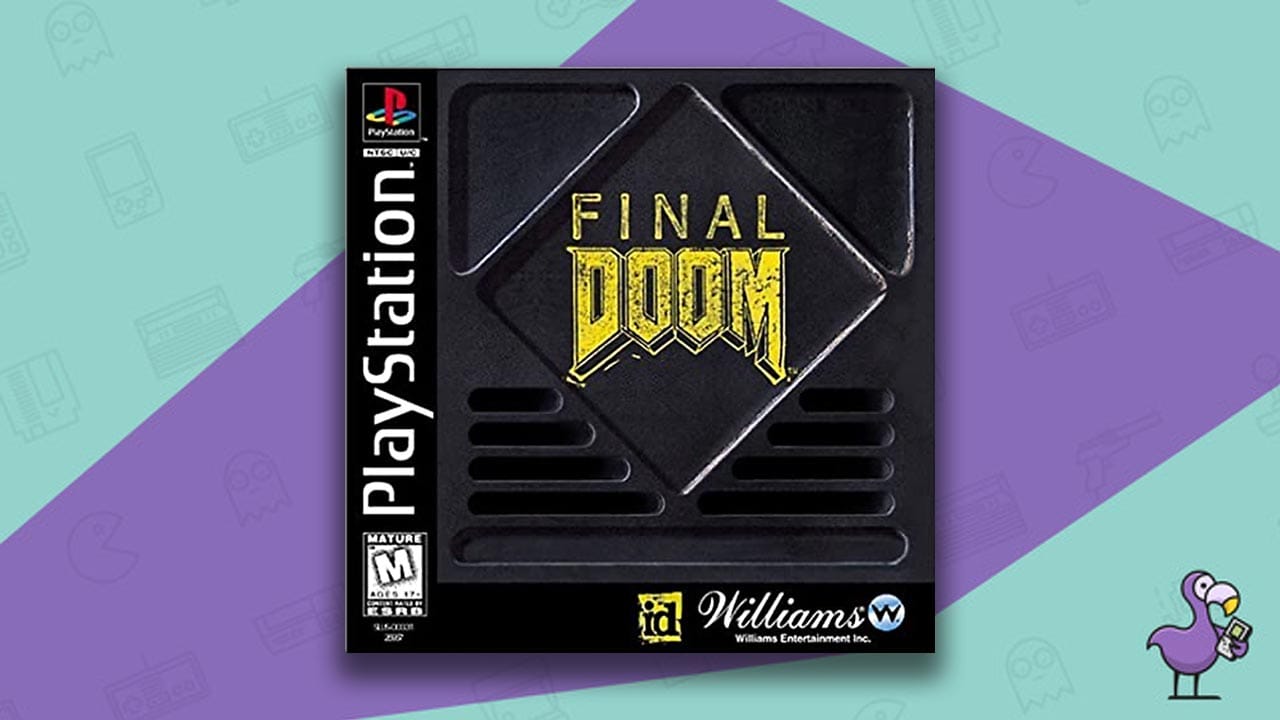 Final Doom game case PS1