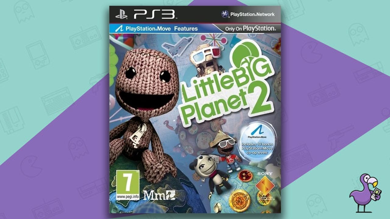LittleBigPlanet 2 game case cover art