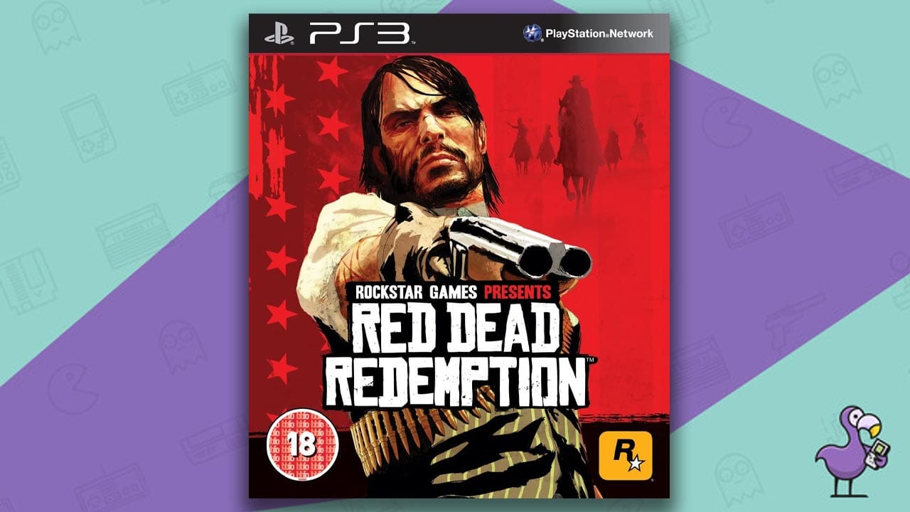 Red Dead Redemption game case cover art