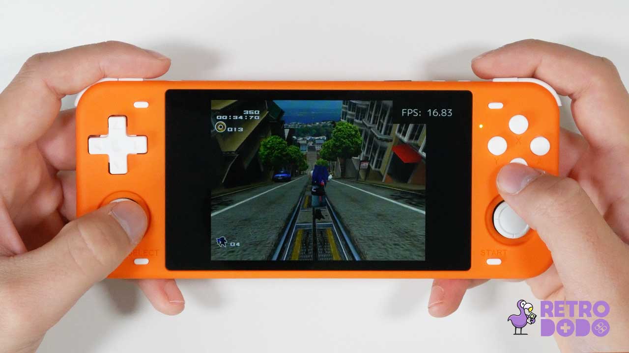rgb10 max dreamcast gameplay