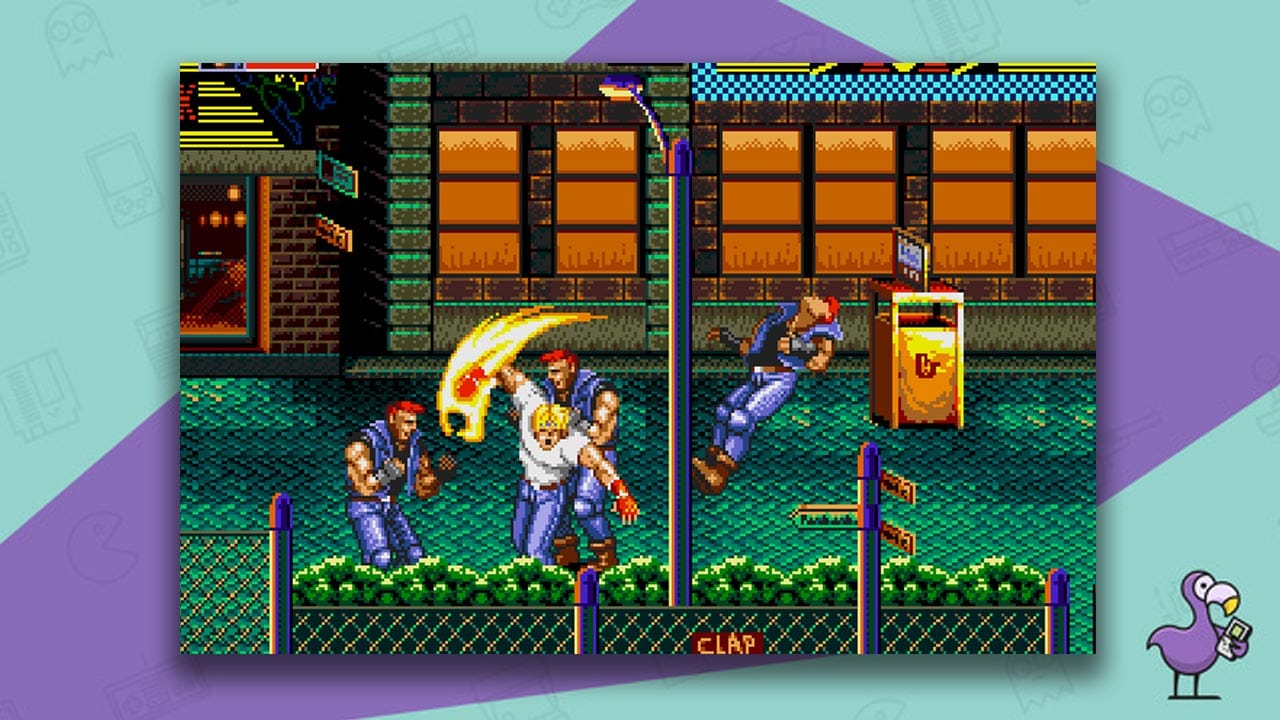 Sega Genesis Streets of Rage 2 gameplay