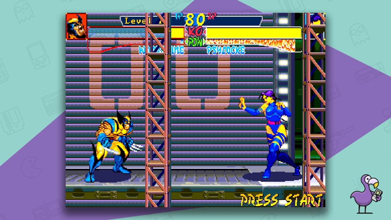 X-Men: Children of the Atom ps1 gameplay