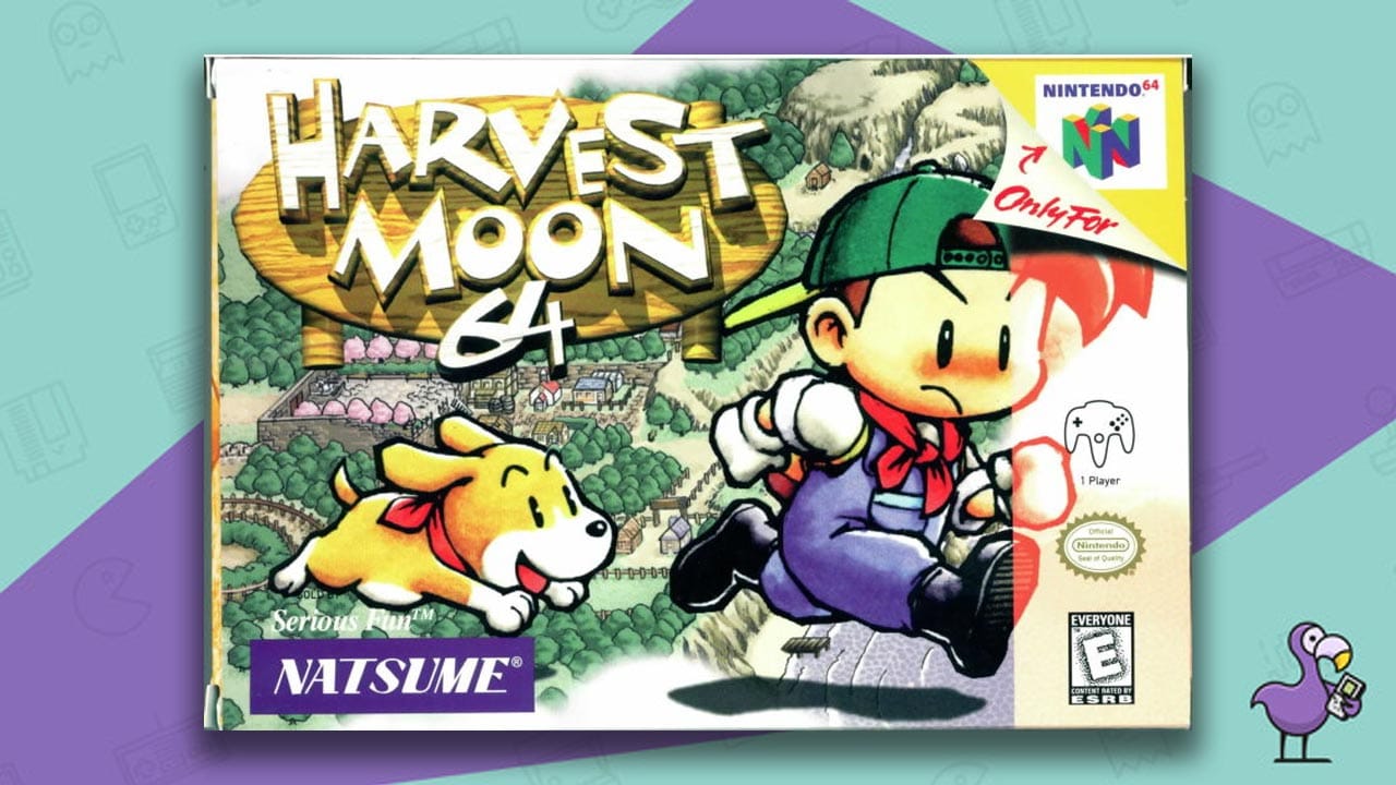 Harvest Moon 64 Came Case Cover Art