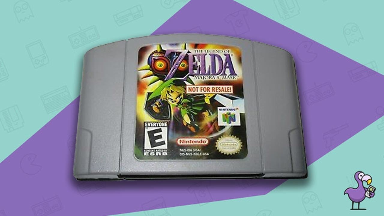 Majora's Mask Not For Resale Game Cart
