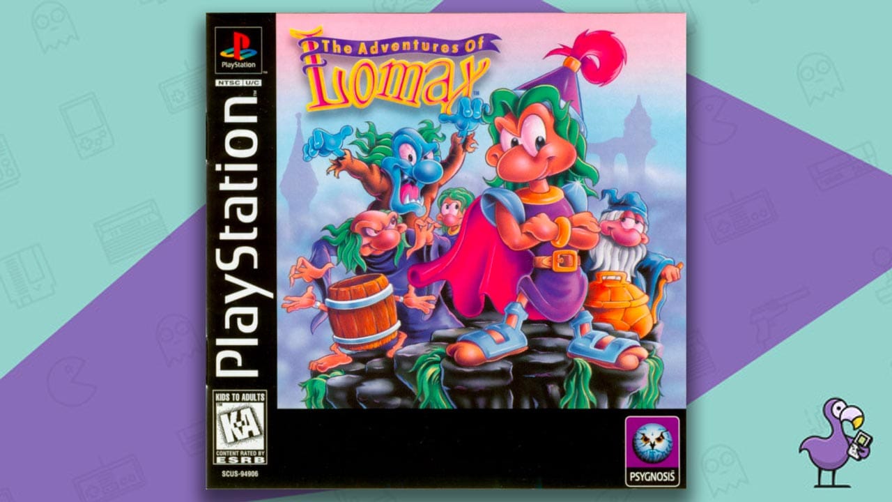 The Adventures of Lomax game case cover art