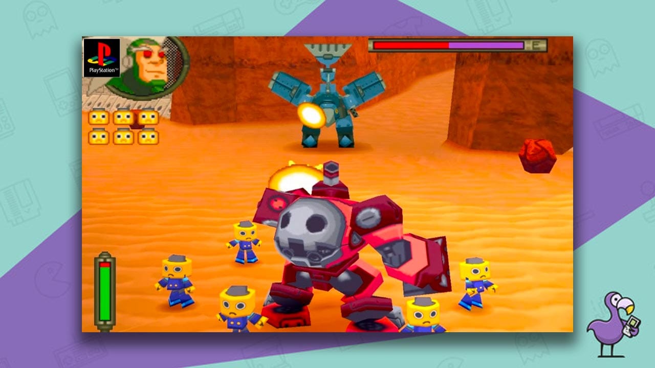 tron bonne ps1 gameplay