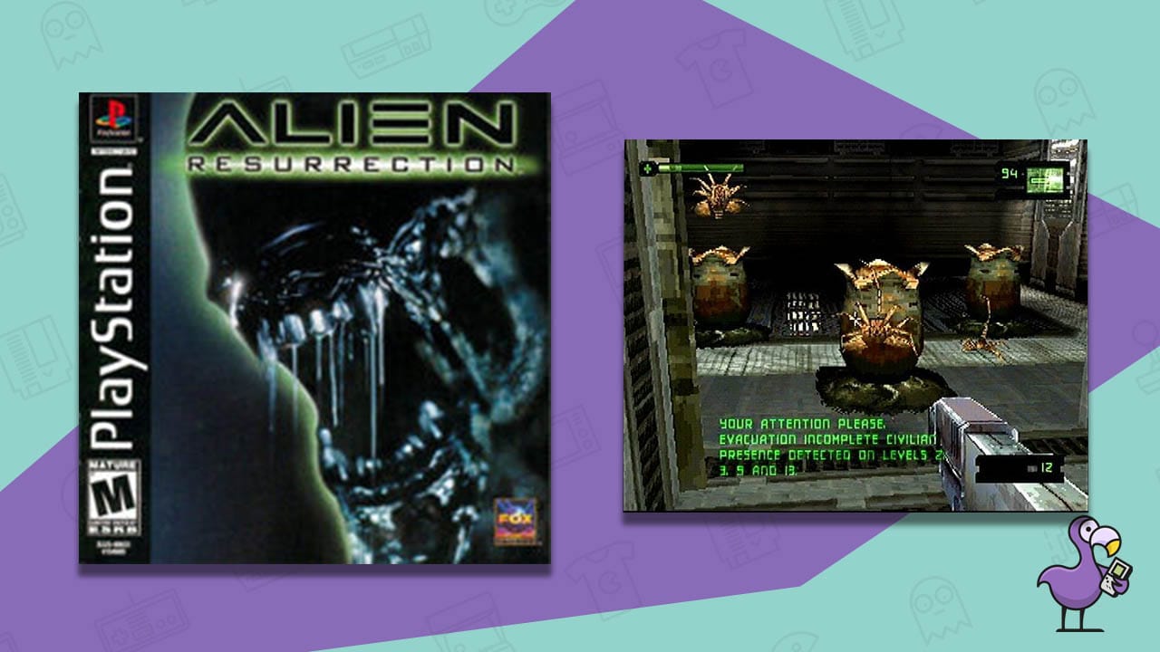 alien resurrection ps1