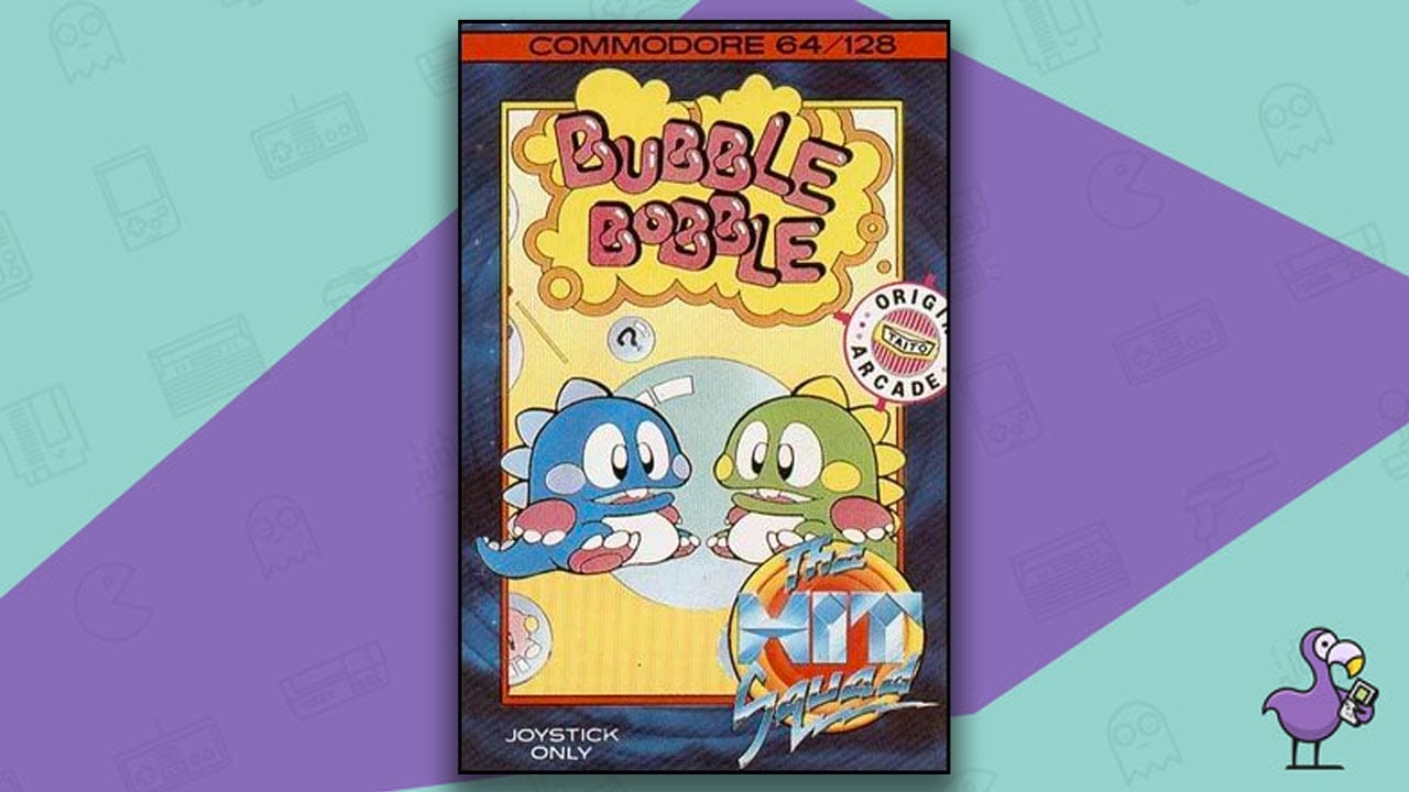 Bubble Bobble game case cover art