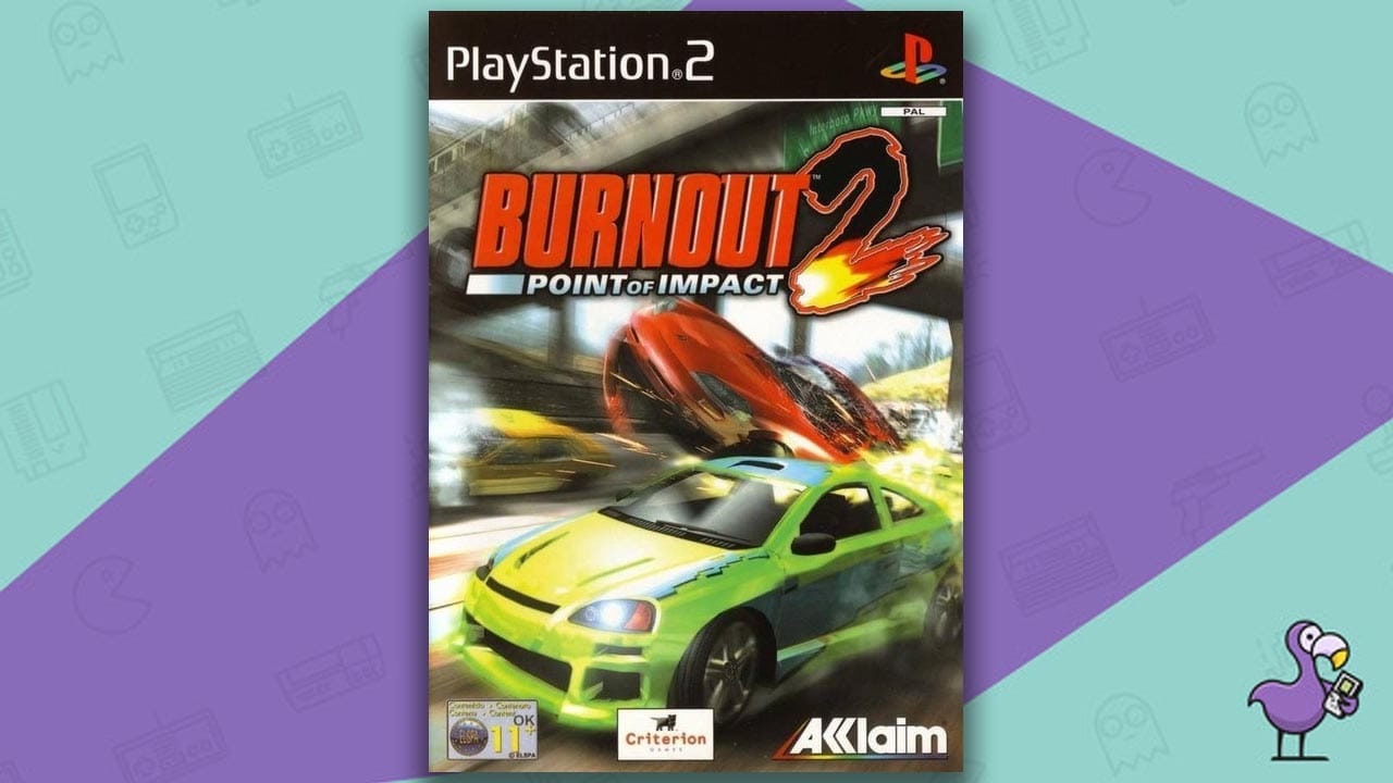 Burnout 2: Point of Impact game case cover art