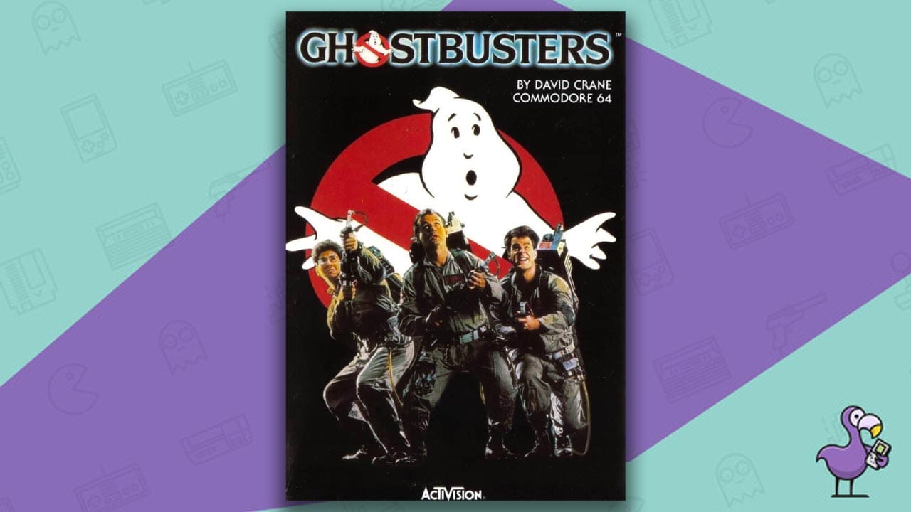 Ghostbusters game case cover art