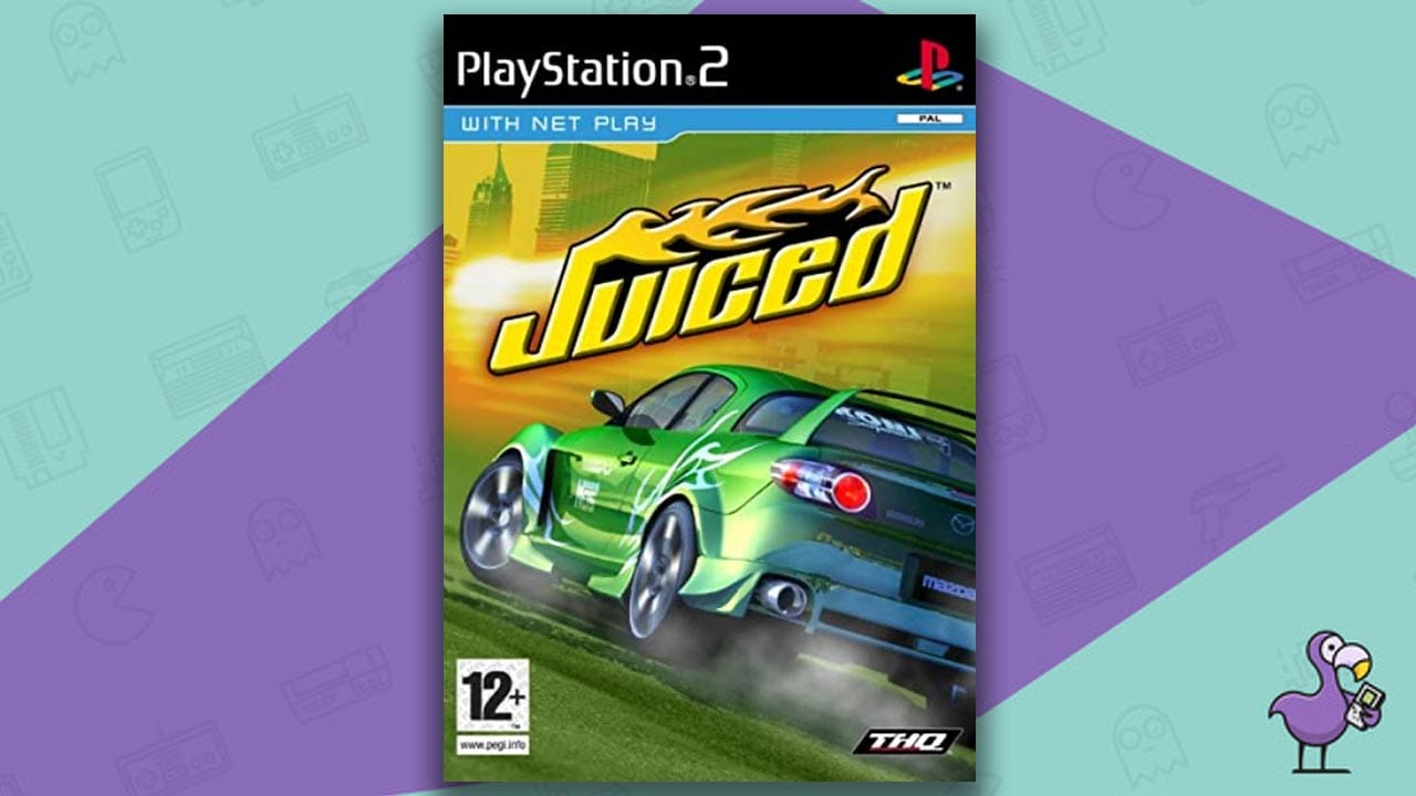 Juiced game case cover art