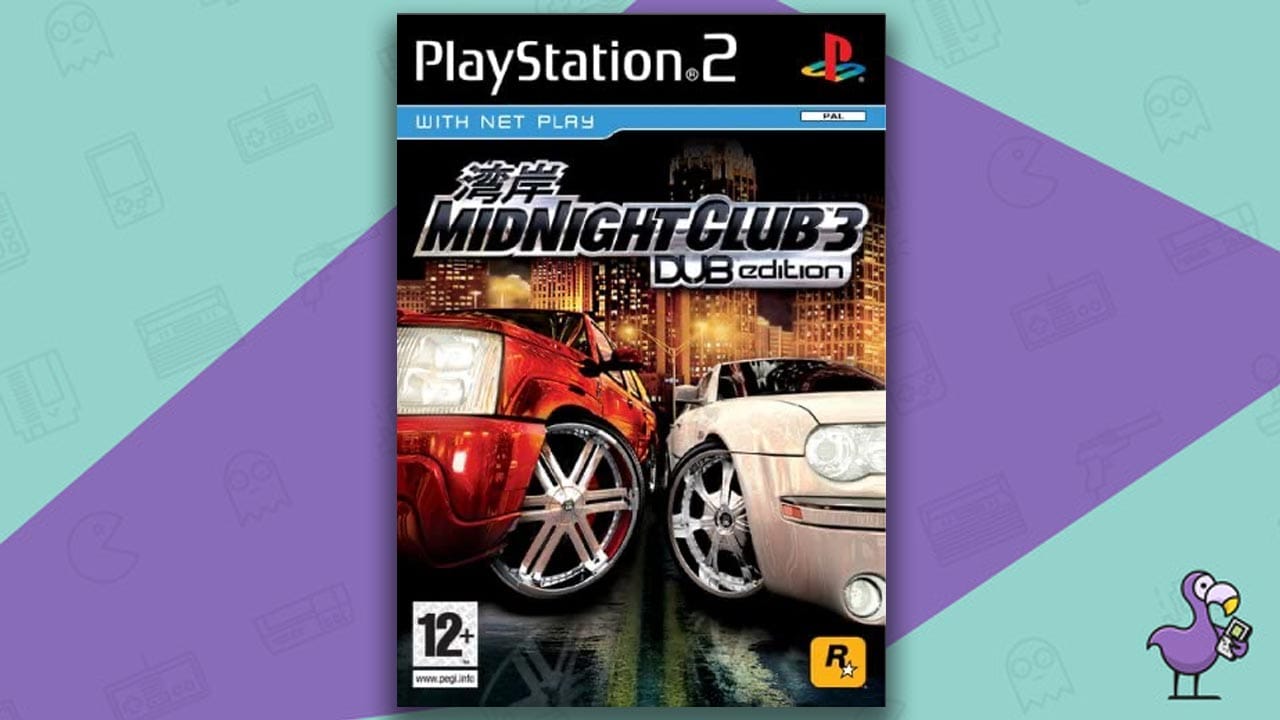 Midnight Club 3: Dub Edition game case cover art