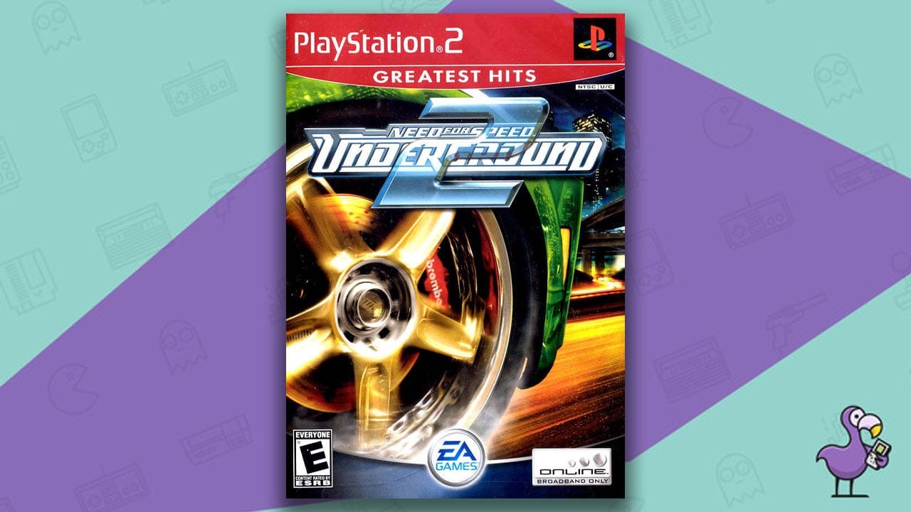 Need for Speed Underground 2 game case cover art