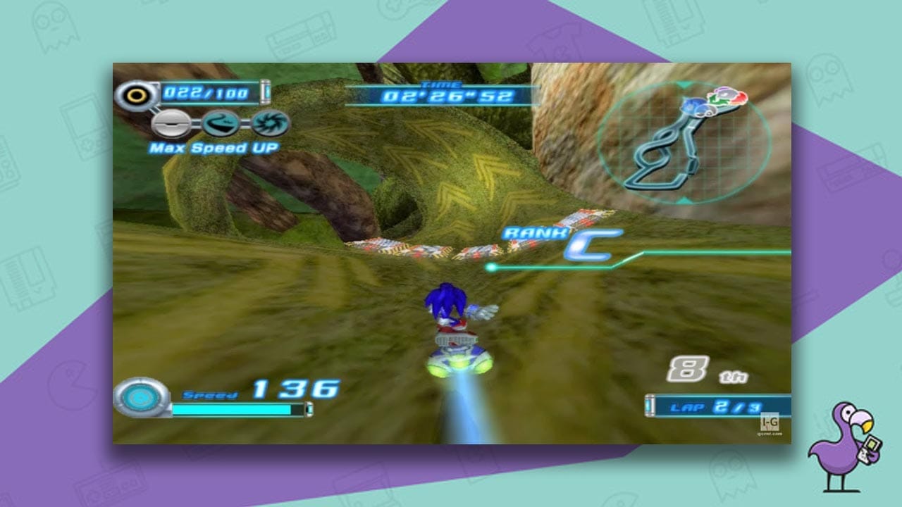 sonic riders gameplay