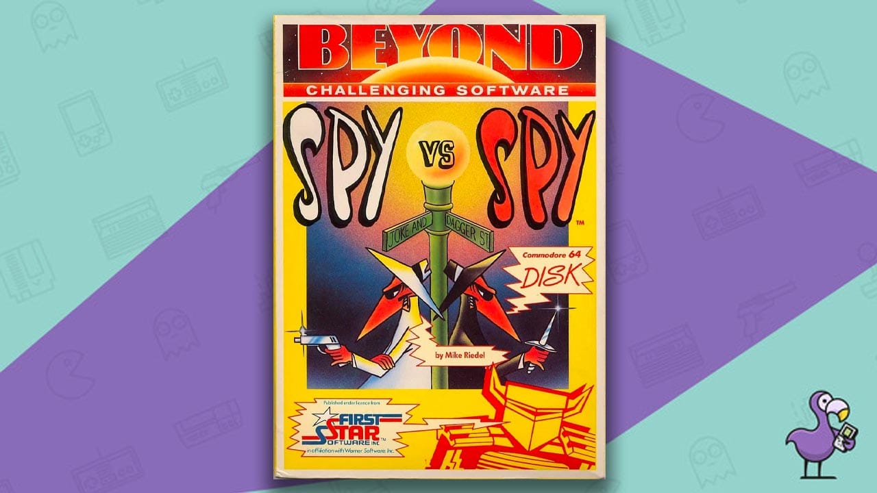 Spy vs Spy game case cover art