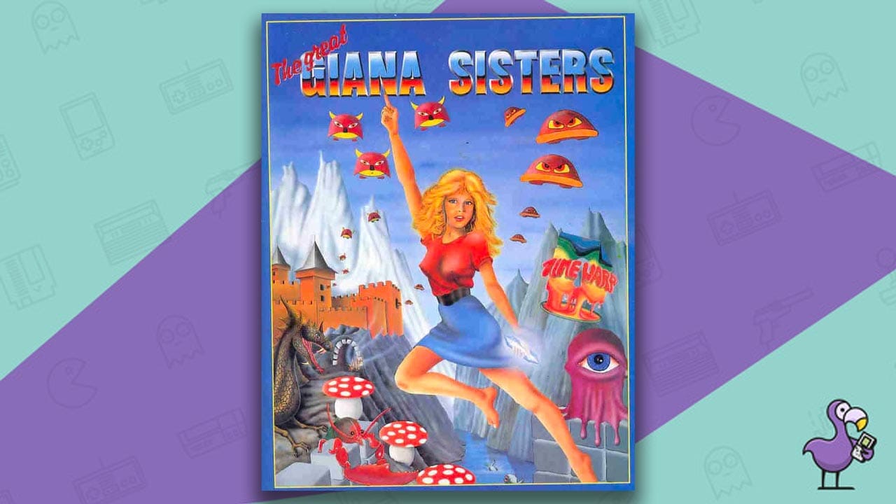The Great Giana Sisters game case cover art