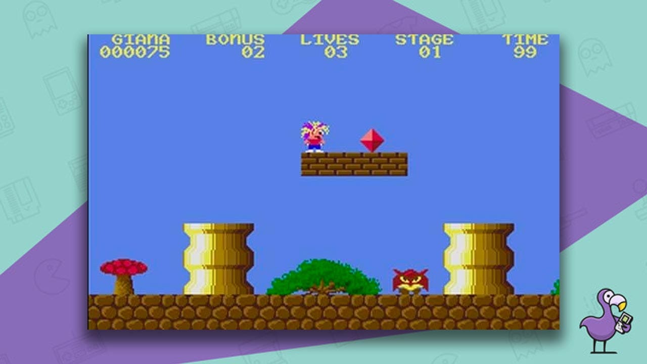 The Great Giana Sisters gameplay