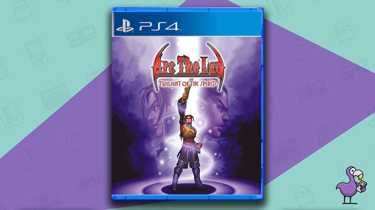 Arc the Lad: Twilight of the Spirits game case cover art for the PlayStation 4