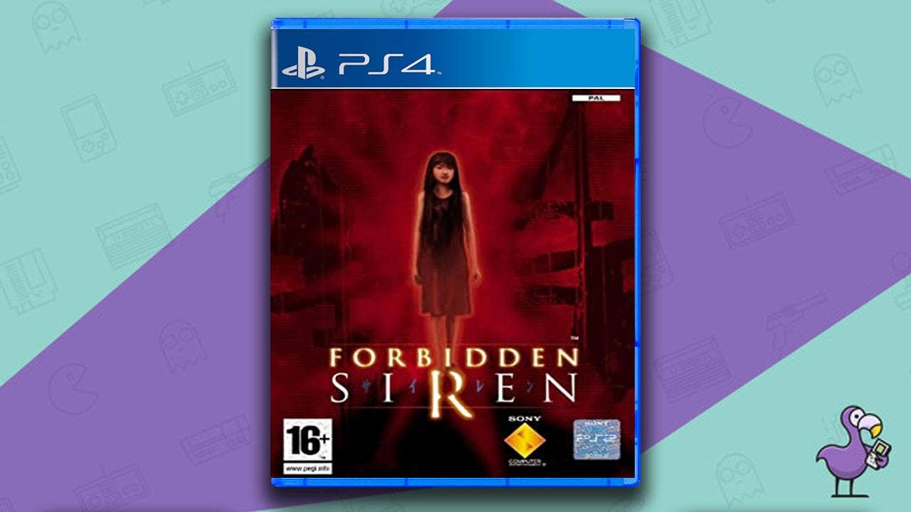 Forbidden Siren game box Sony PS4