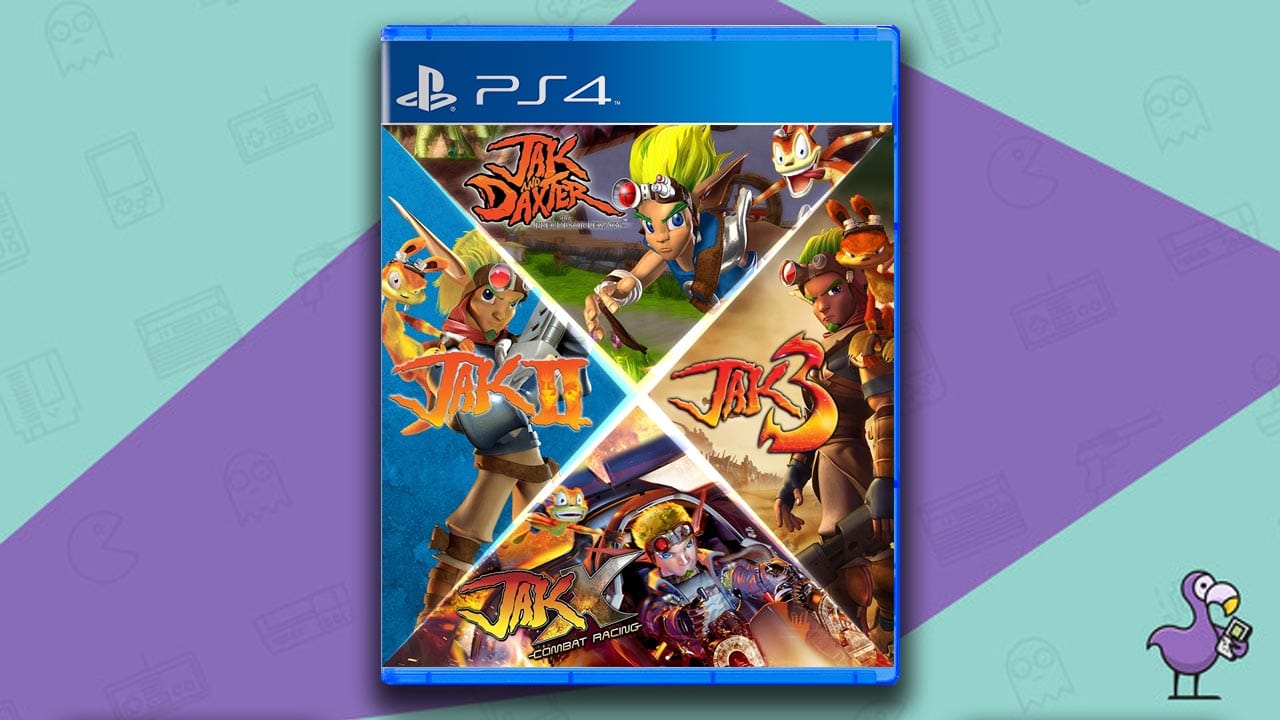 Jak and Daxter Bundle game case for the PS4