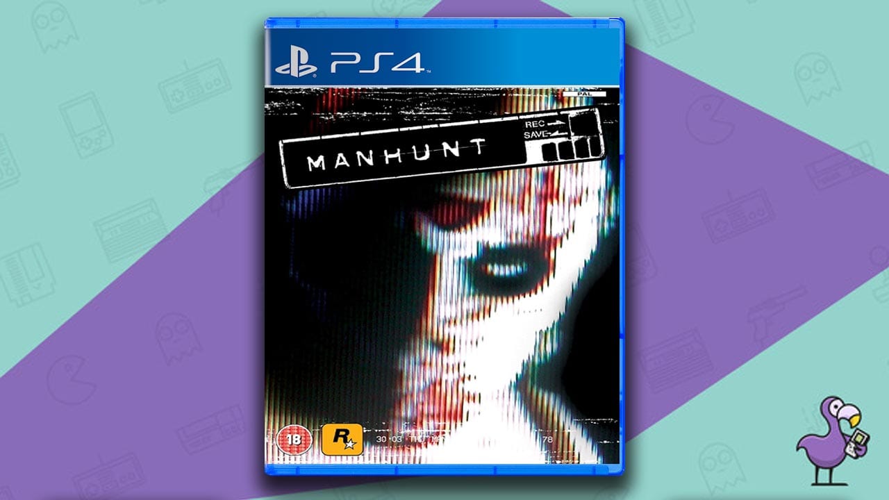 Manhunt PS4 game case