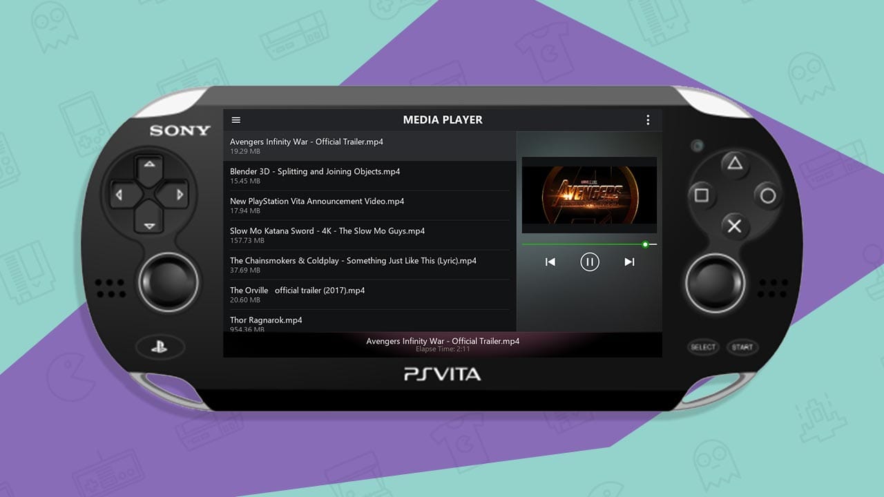 ps vita media player