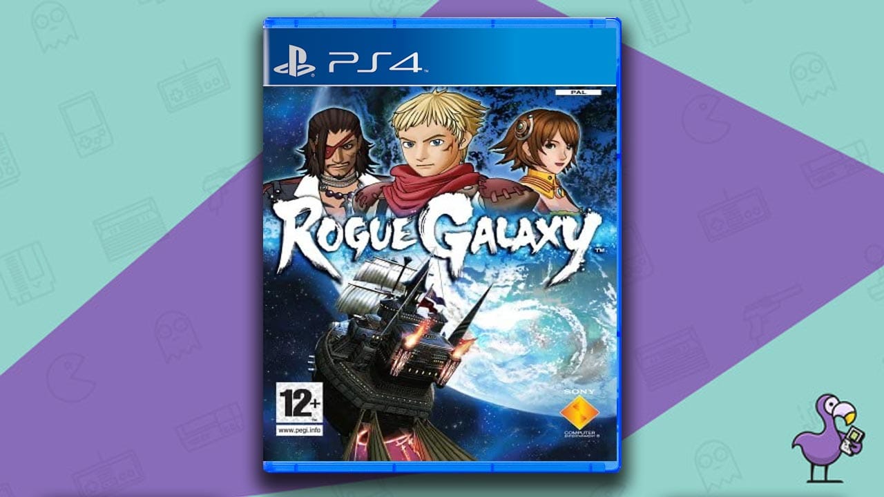 Rogue Galaxy game box for the PlayStation 4