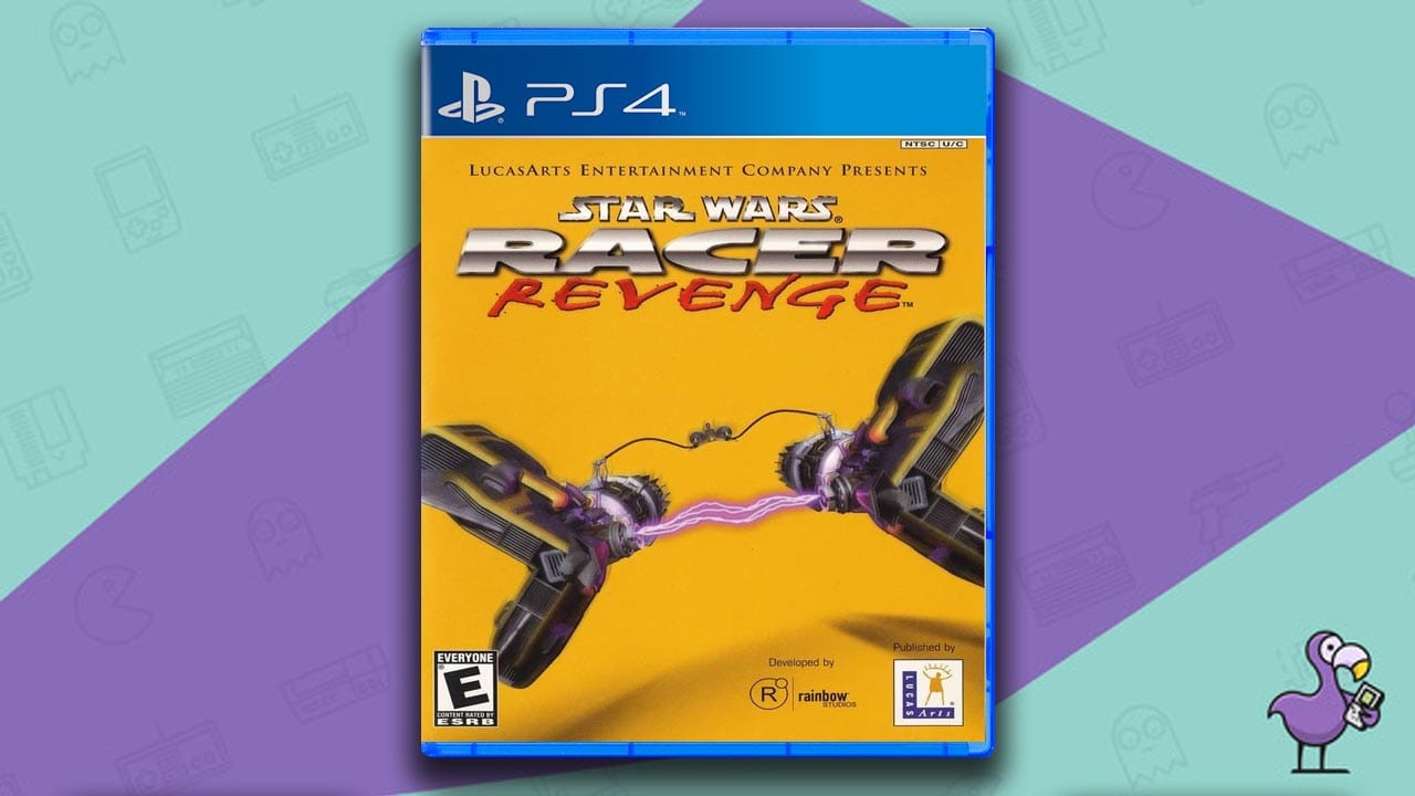 Star Wars Racer Revenge Game Box for the Sony PS4