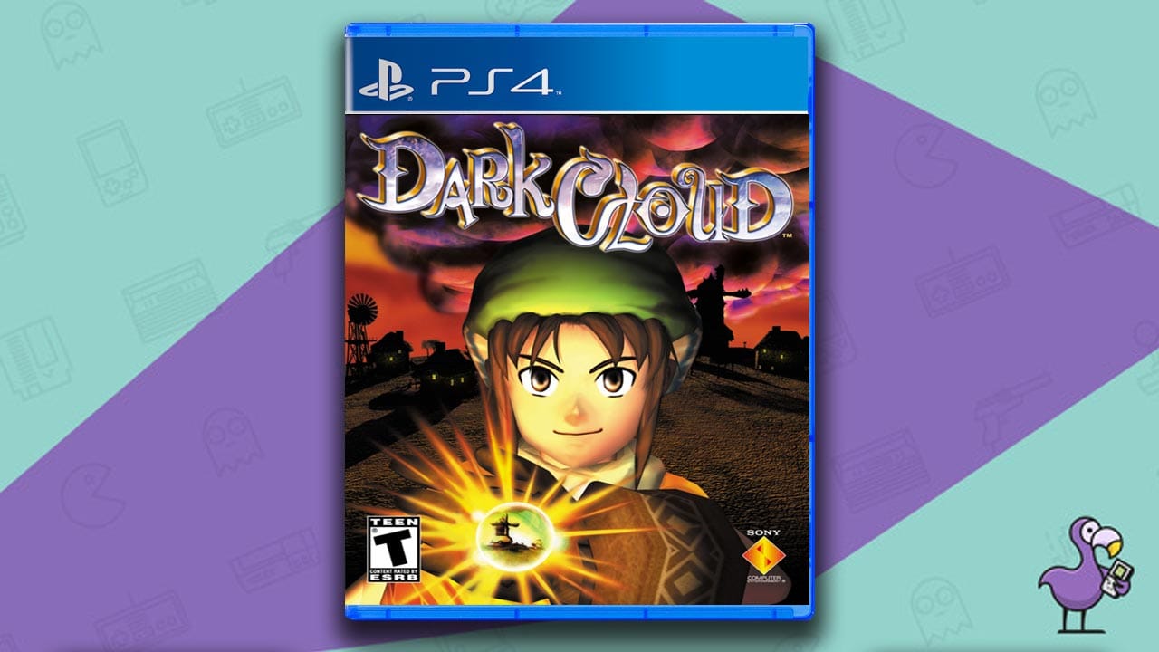 Dark Cloud game case cover art