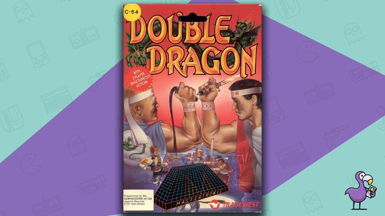 Double Dragon game case cover art