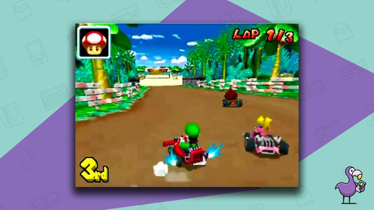 mario kart ds gameplay
