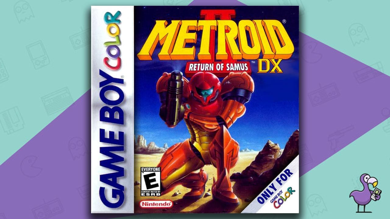 Metroid  2 DX: The Return of Samus game case cover art