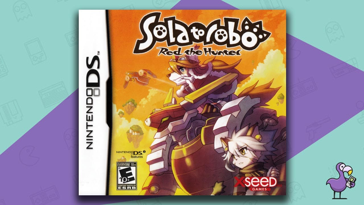 Rare Nintendo DS Games - Solatorobo: Red the Hunter game case cover art