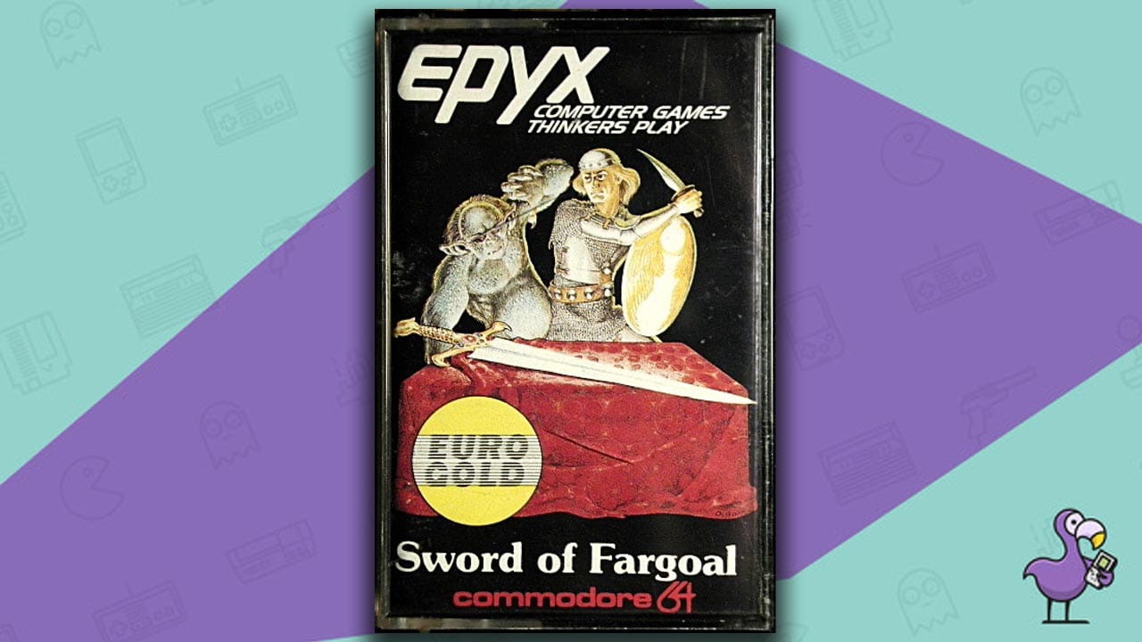 Sword of Fargoal game case cover art