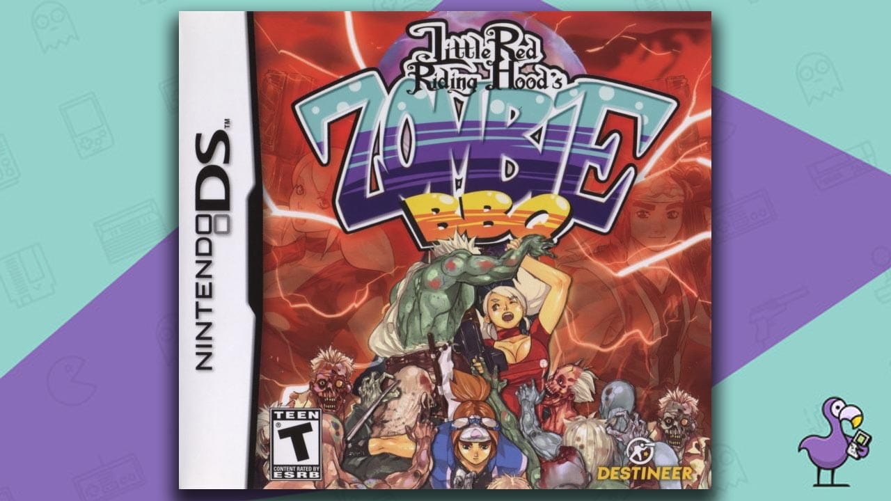 Rare Nintendo DS Games - Little Red Riding Hood's Zombie BBQ game case cover art