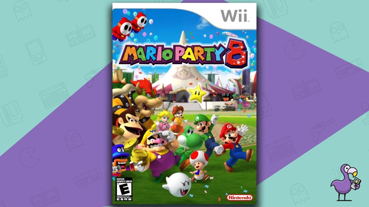 Mario Party 8 game box