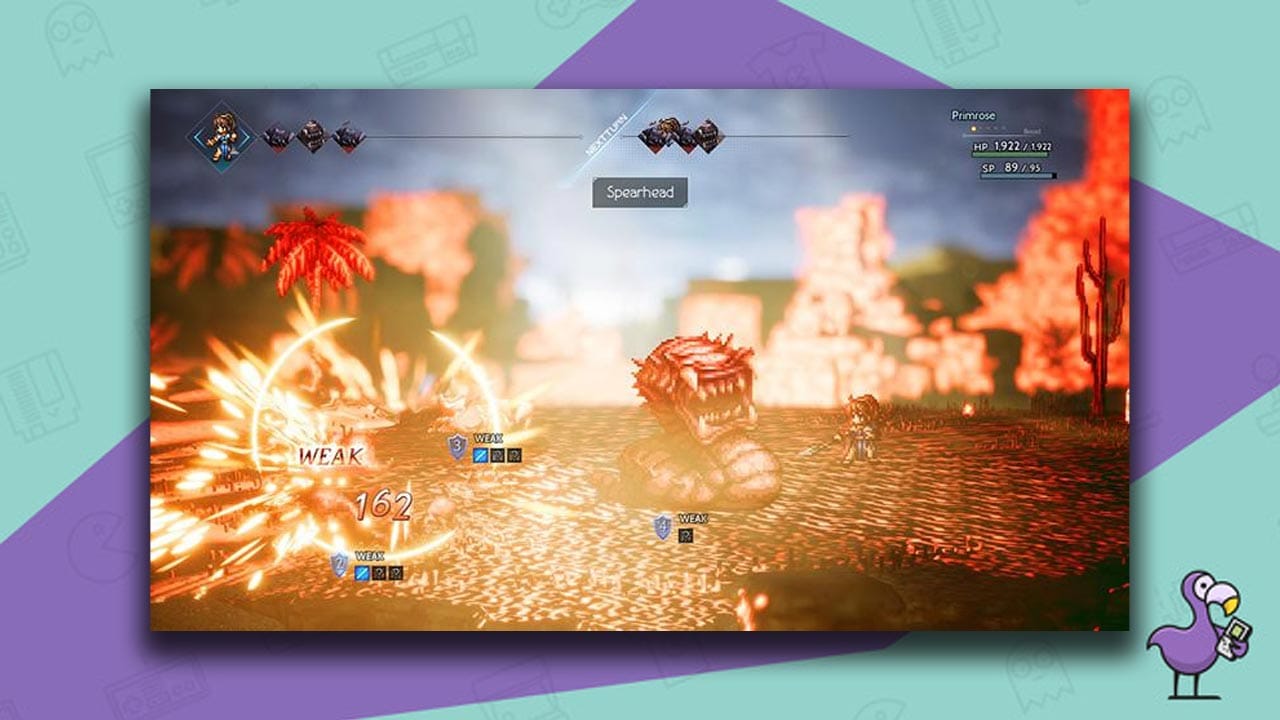 octopath traveller gameplay nintendo switch