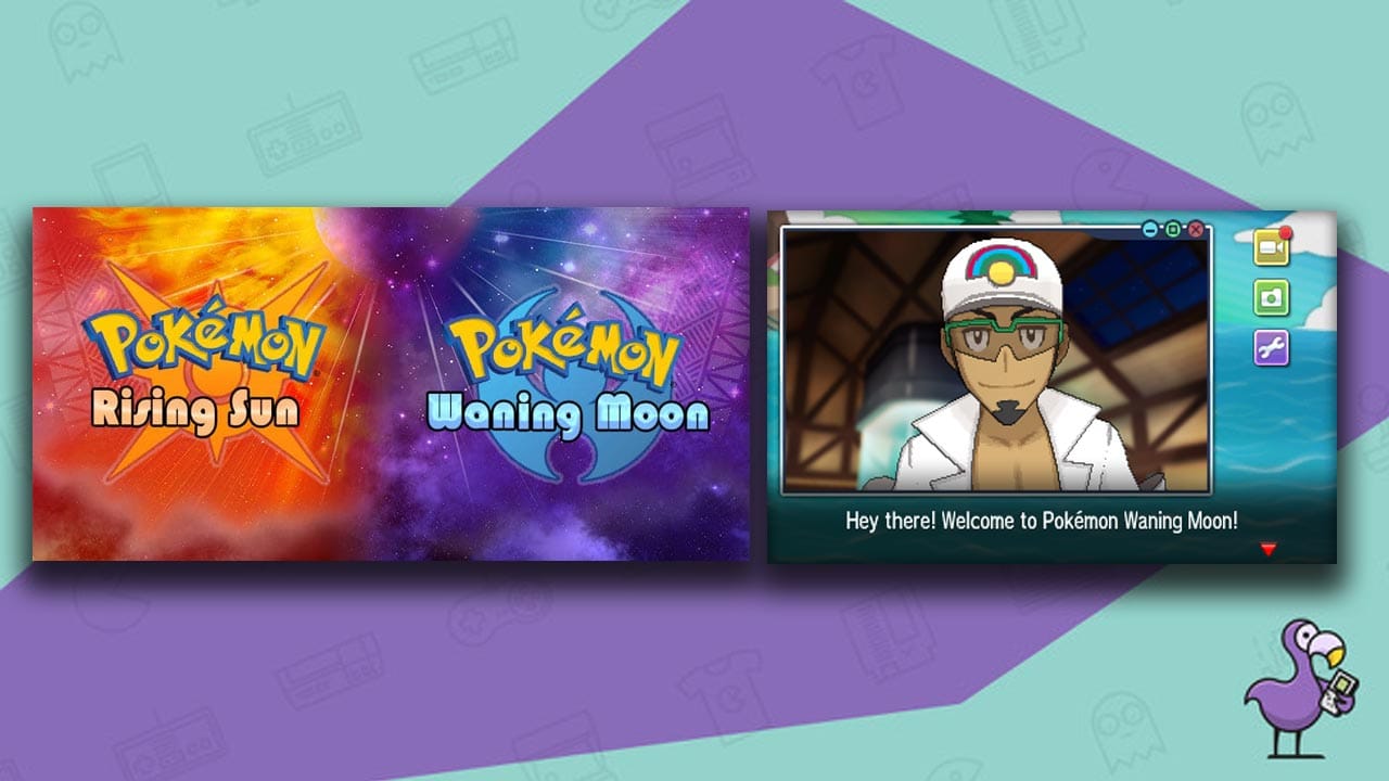 Pokemon Rising Sun and Waning Moon 