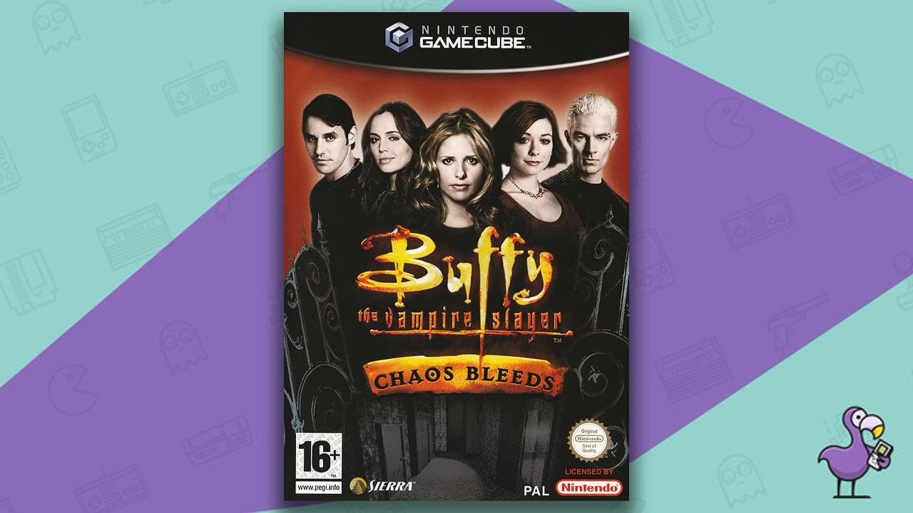 Best GameCube horror games - Buffy the Vampire Slayer: Chaos Bleeds game case cover art