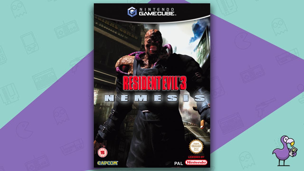 Best GameCube horror games - Resident Evil 3: Nemesis game case cover art