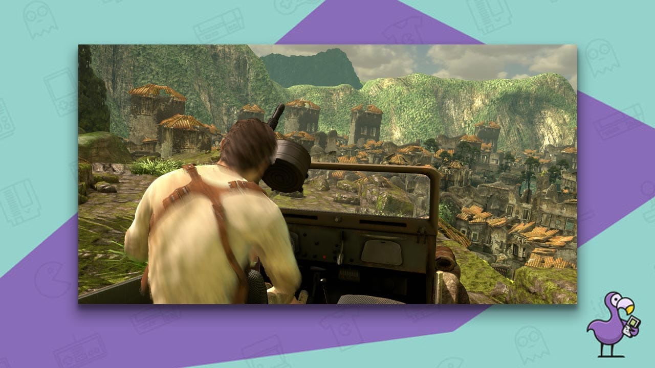 uncharted drakes fortune ps2 gameplay