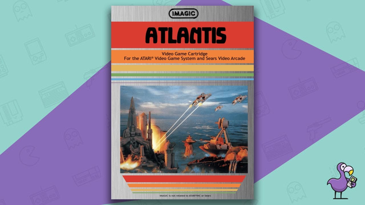 Atlantis game case cover art