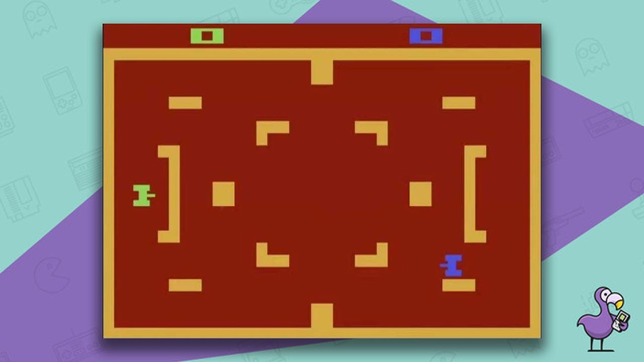 Combat Atari 2600 gameplay