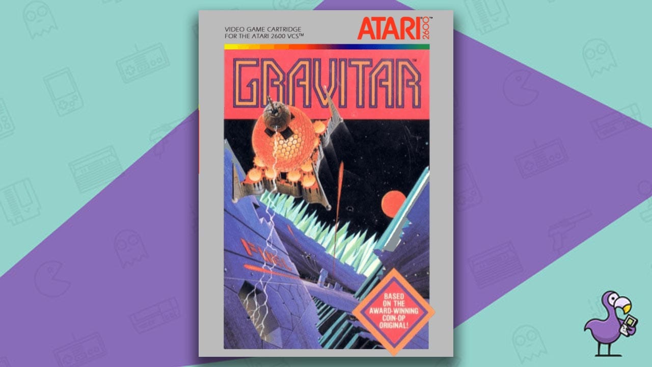 Gravitar game case cover art