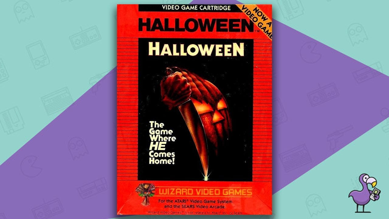 Halloween game case cover art