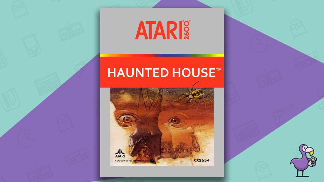 Haunted House game case cover art