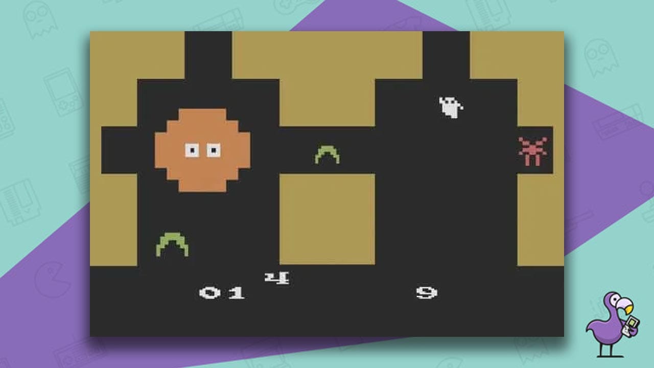 Haunted House Atari 2600 gameplay